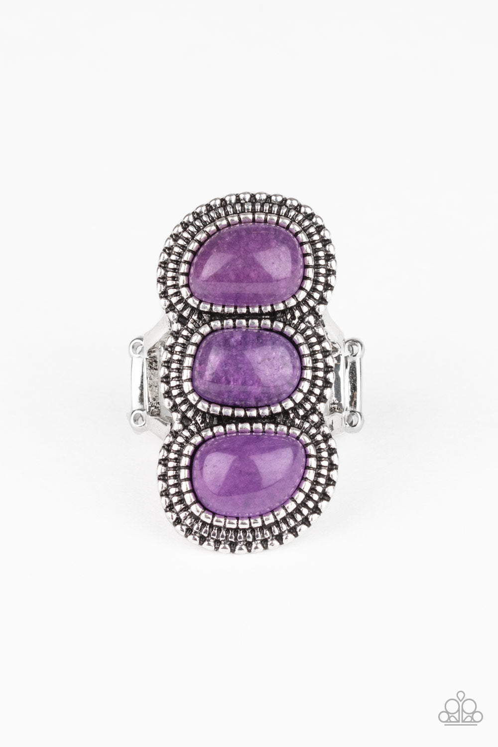Paparazzi Radiant Rubble - Purple Ring