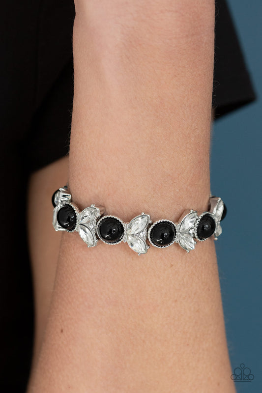 Paparazzi Opulent Oasis - Black Bracelet