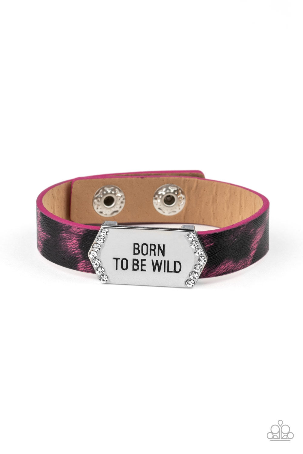 Paparazzi Born To Be Wild - Pink Urban Bracelet