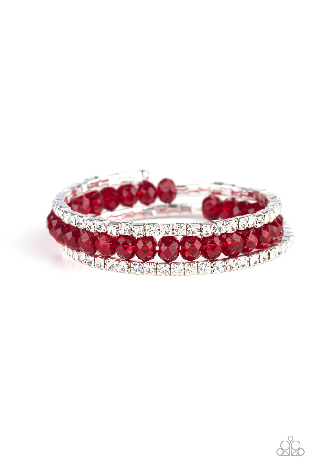 Glam-ified Fashion - Red Bracelet