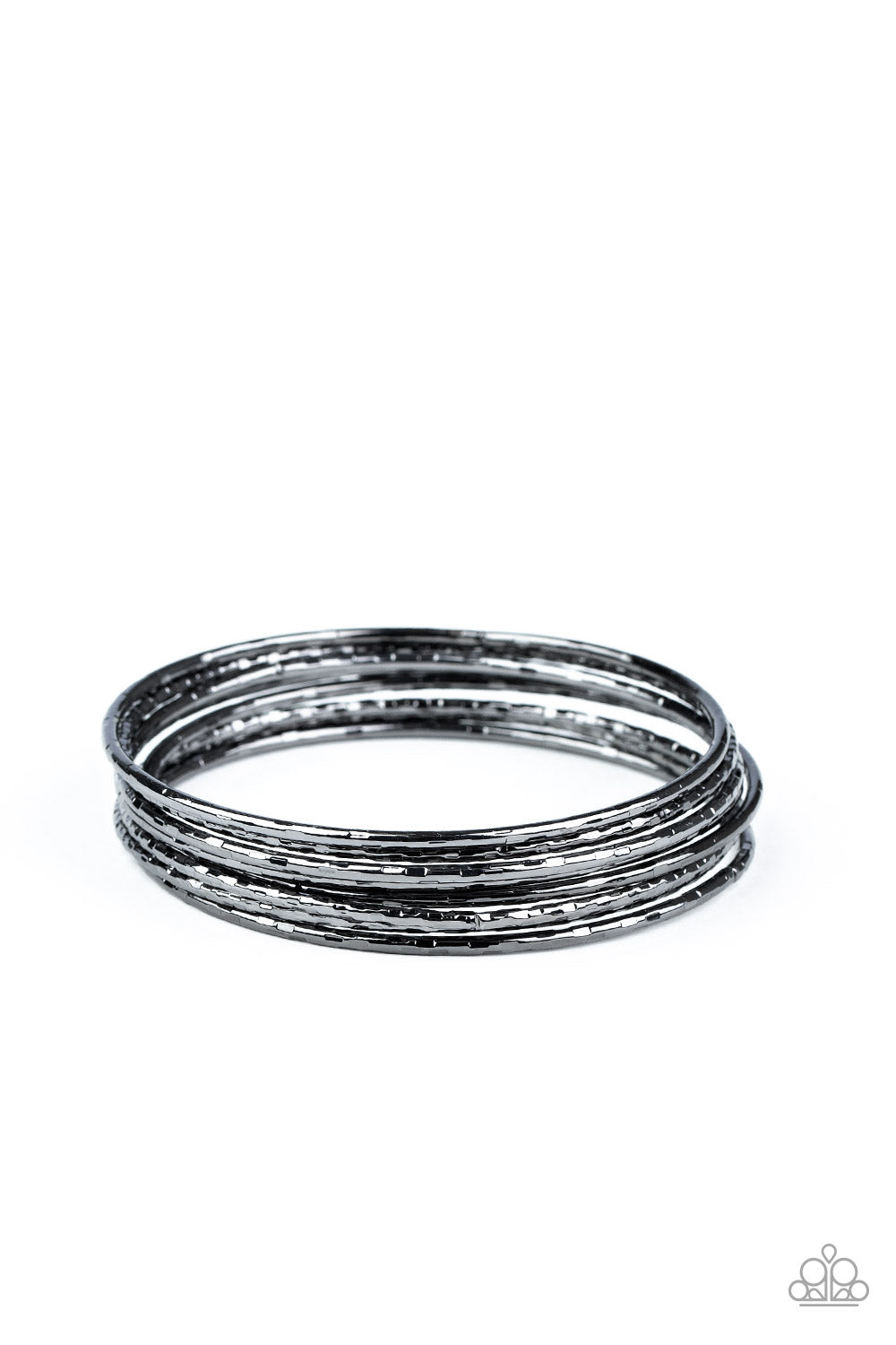 Paparazzi Thanks For GLISTENING - Black Bracelet