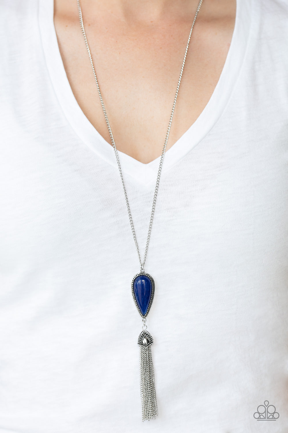 Paparazzi Zen Generation - Blue Necklace