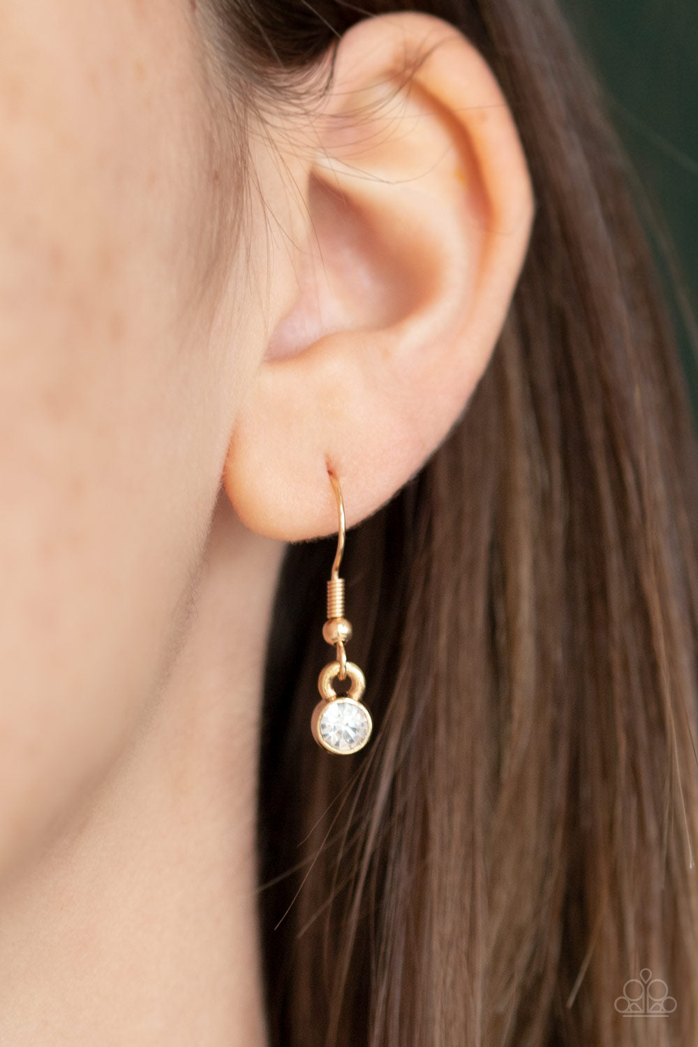 Times Square Stunner - Gold Necklace