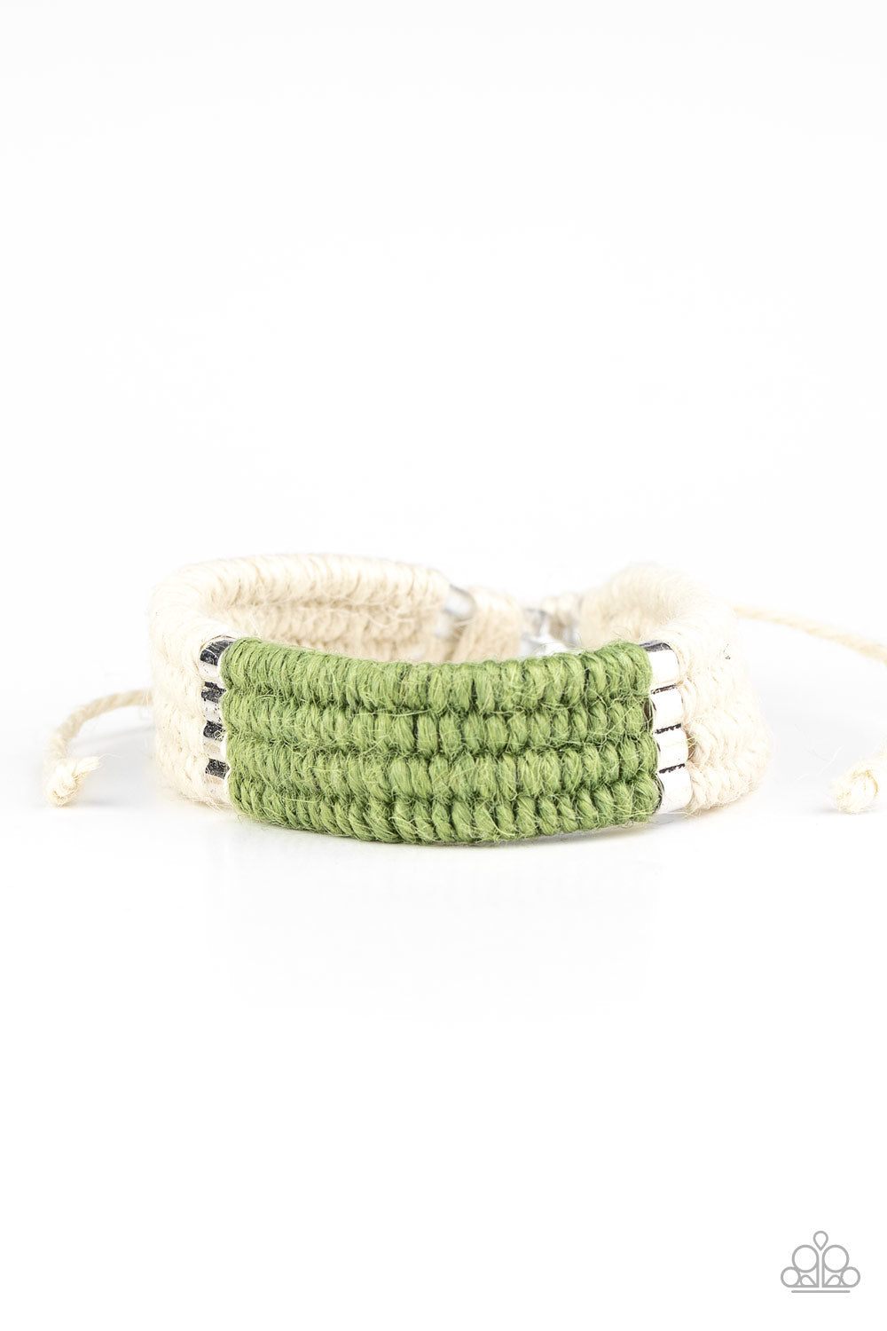 Hot Cross BUNGEE - Green Urban Bracelet