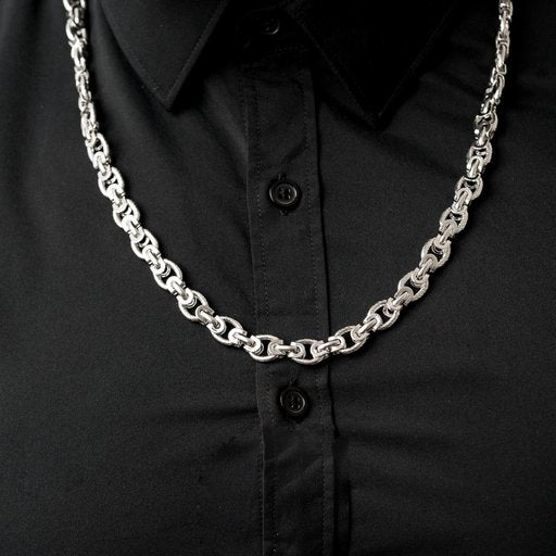 Paparazzi Grit and Gridiron - Silver Necklace