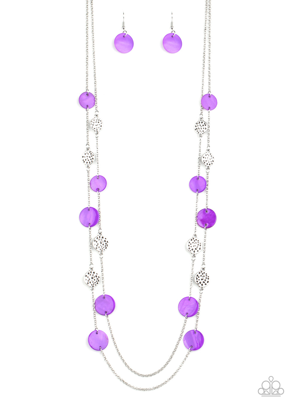 Paparazzi Ocean Soul - Purple Necklace