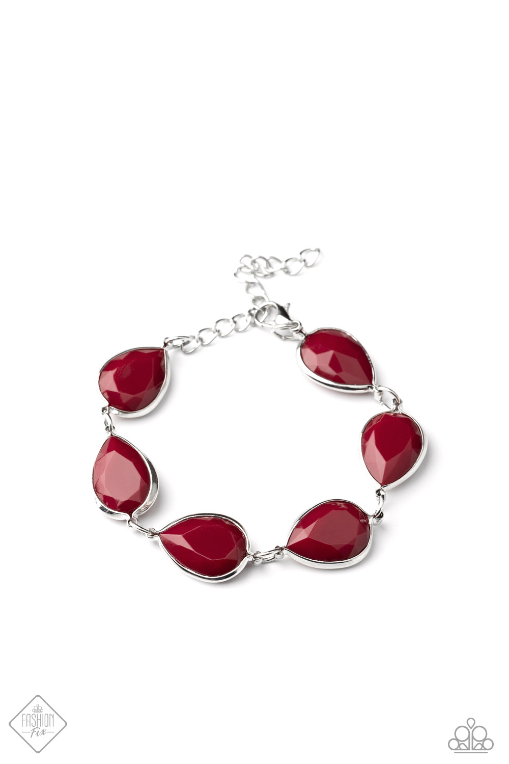 Paparazzi REIGNy Days - Red Bracelet