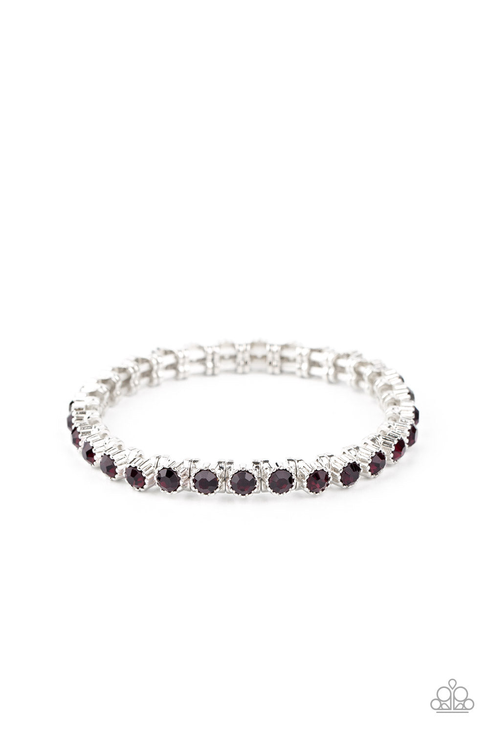 Paparazzi Starry Social - Purple Bracelet