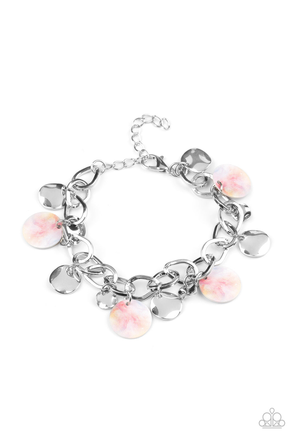 Paparazzi Teasingly Tie Dye - Multi Bracelet