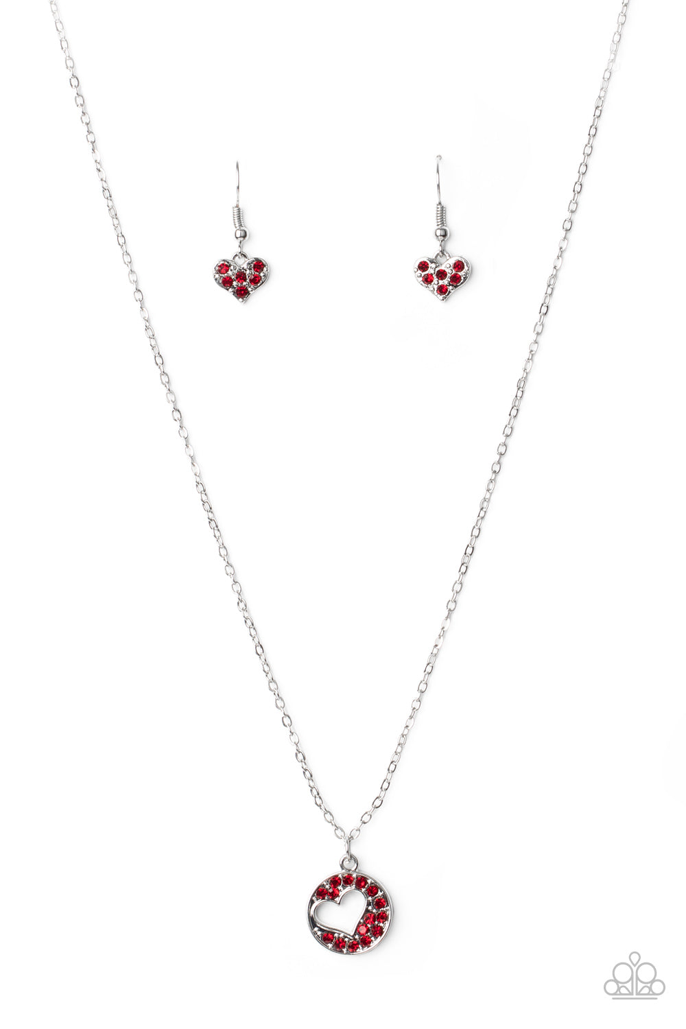 Paparazzi Bare Your Heart - Red Necklace