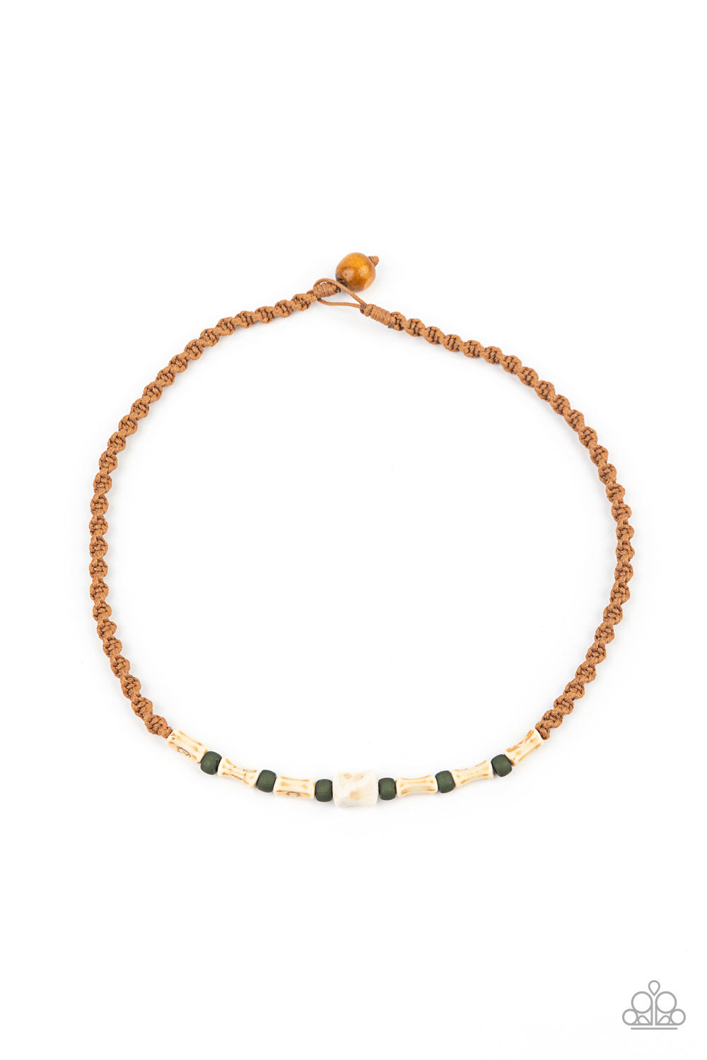 Beach Shark - Green Urban Necklace