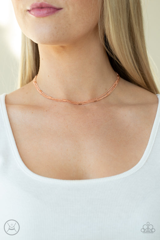 Paparazzi Need I SLAY More - Copper Choker