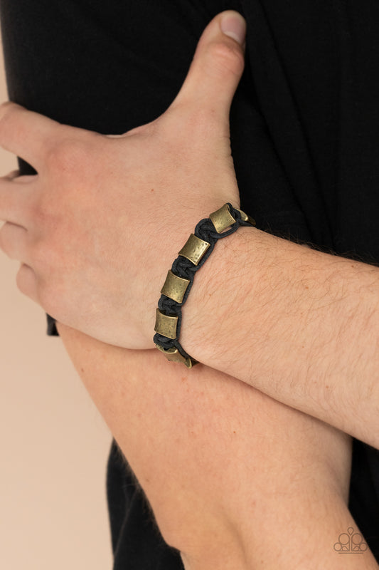 Paparazzi Rural Crew - Black Urban Bracelet