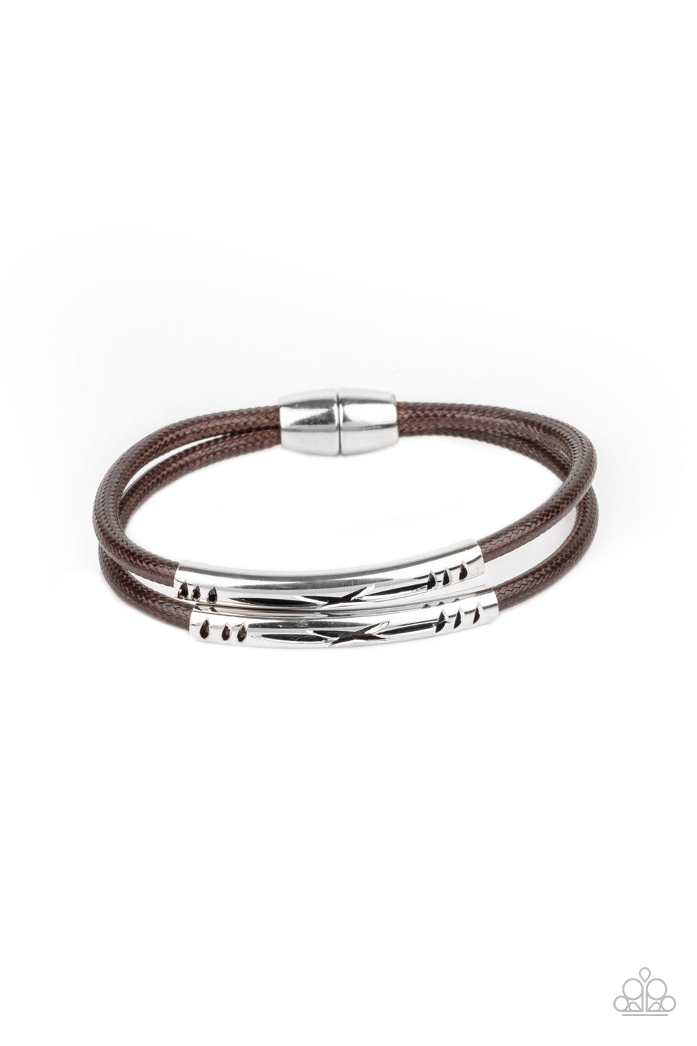 Paparazzi What a WANDER-ful World - Brown Bracelet
