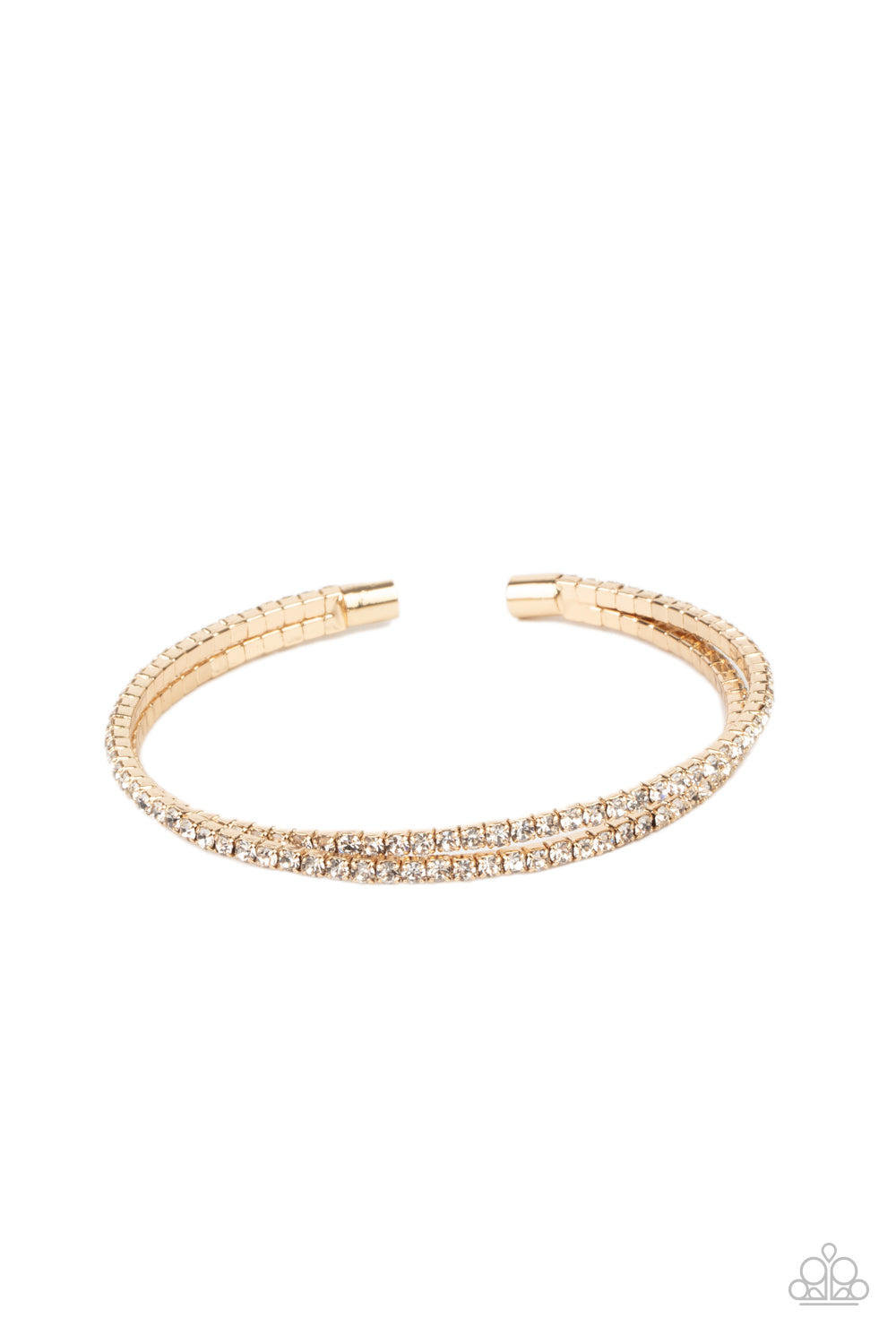 Paparazzi Iridescently Intertwined - Gold Bracelet