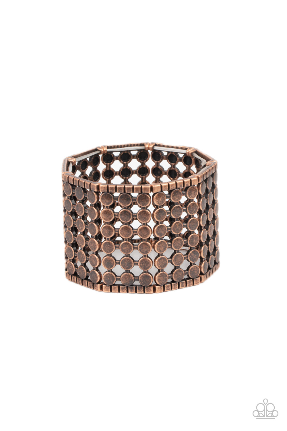 Paparazzi Cool and CONNECTED - Copper Bracelet
