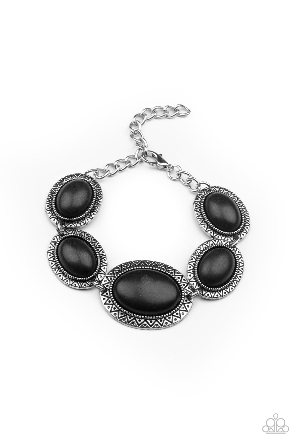 Paparazzi MESA Time Zone - Black Bracelet