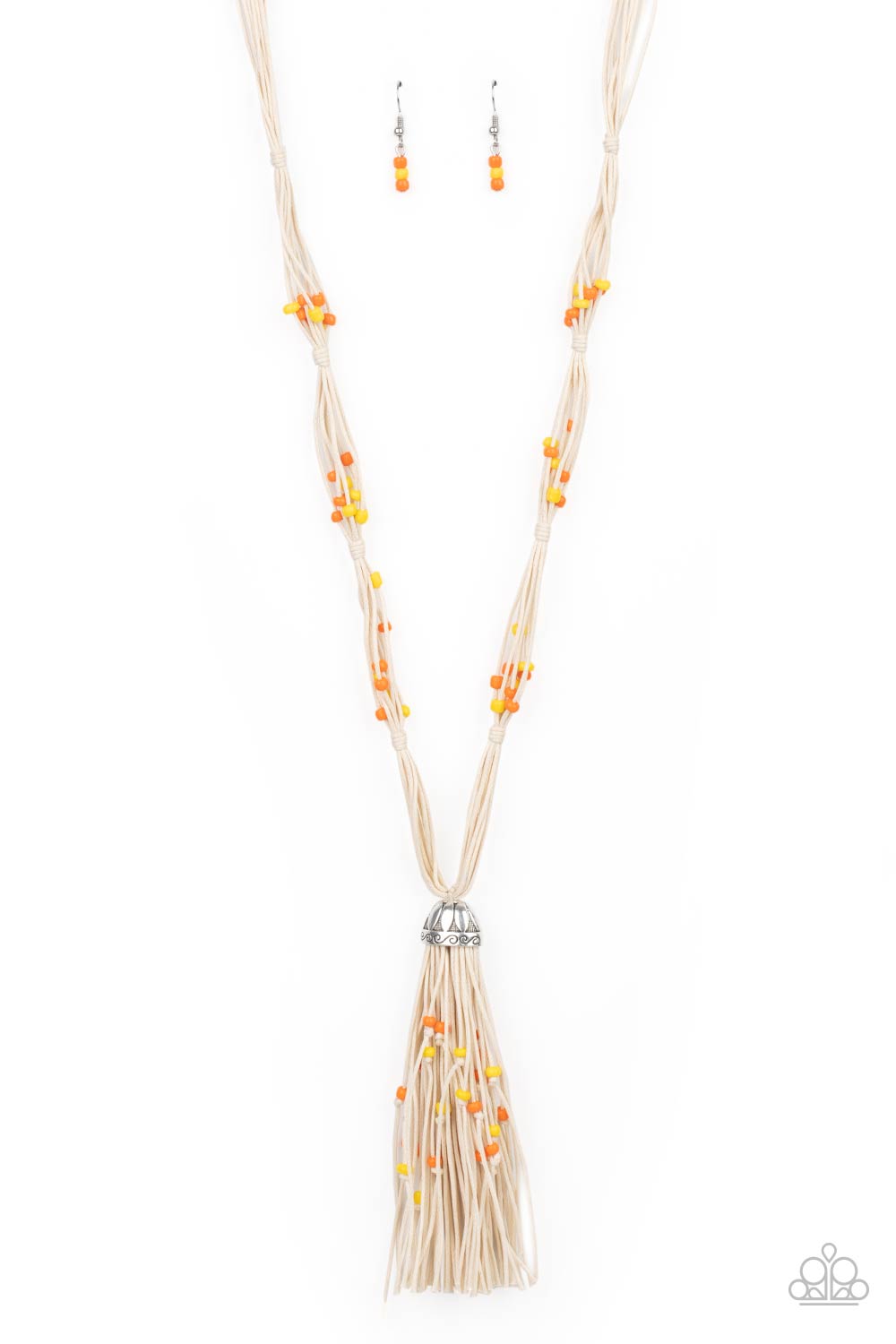 Summery Sensations - Orange Necklace
