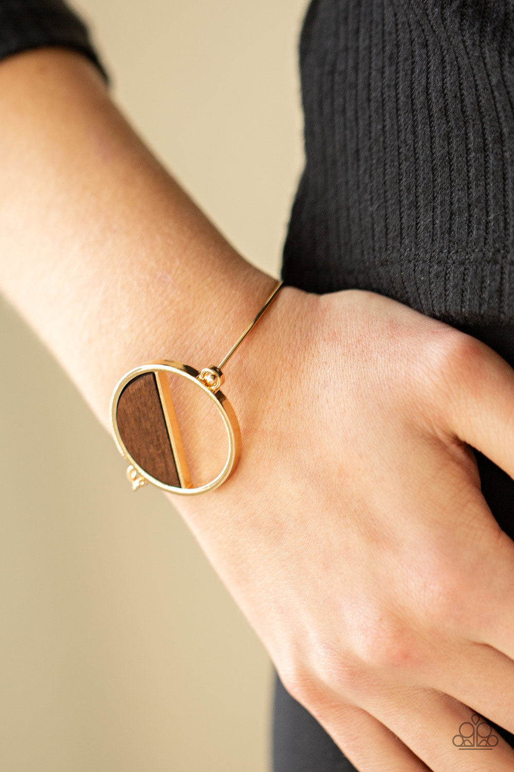 Paparazzi Timber Trade - Gold Bracelet