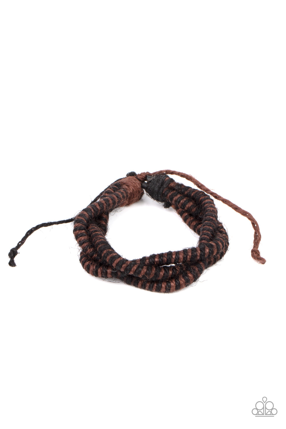 Paparazzi Island Endeavor - Brown Urban Bracelet