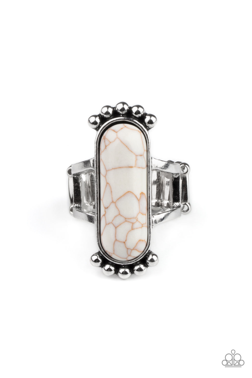Paparazzi Ranch Relic - White Ring