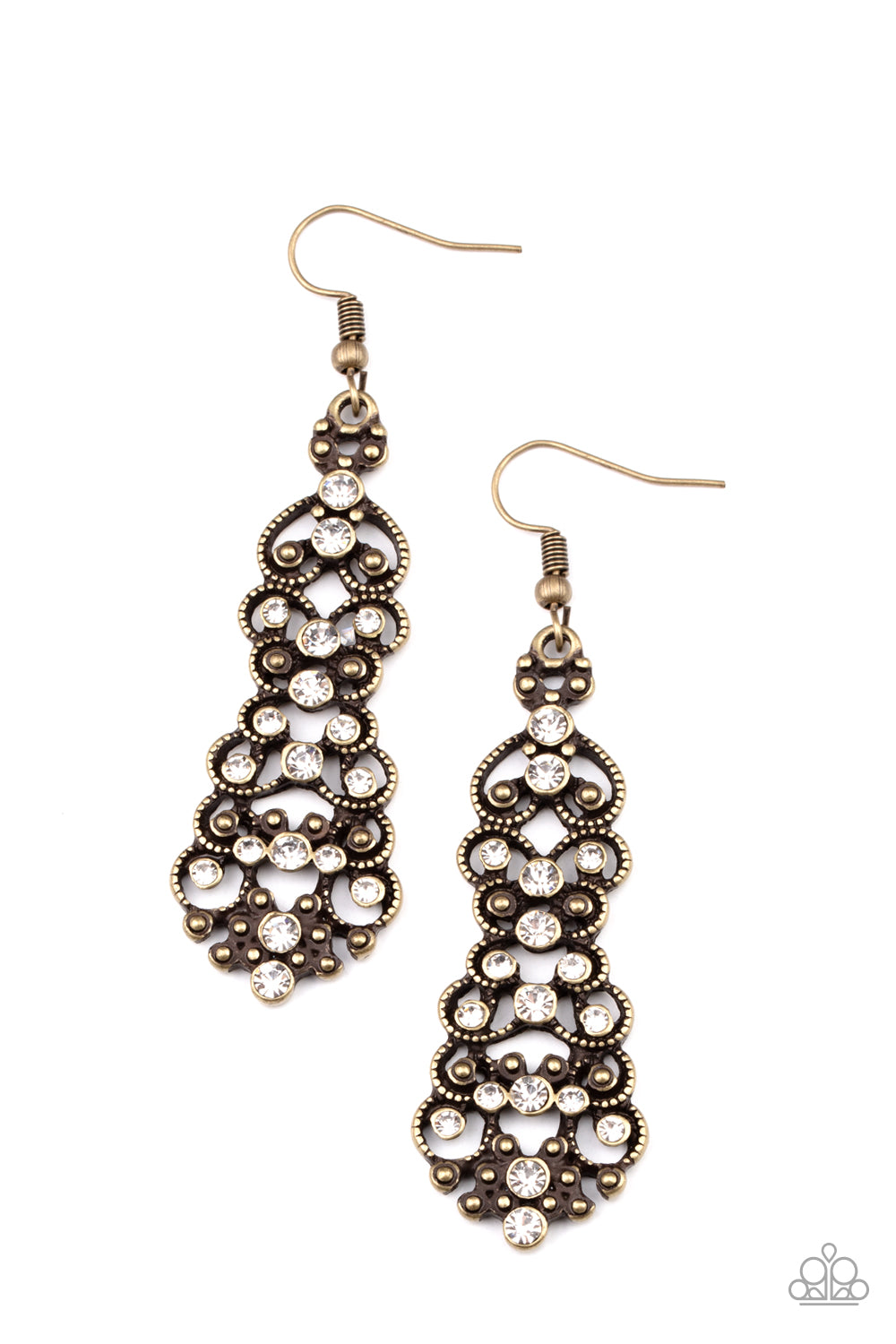 Diva Decorum - Brass Earrings