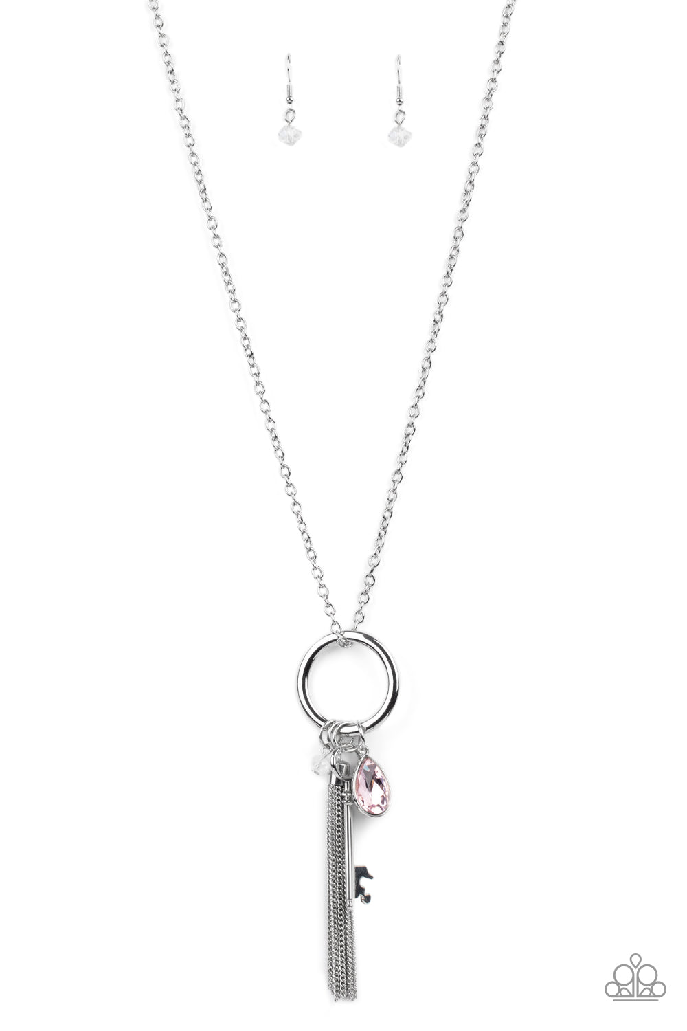 Paparazzi Unlock Your Sparkle - Pink Necklace
