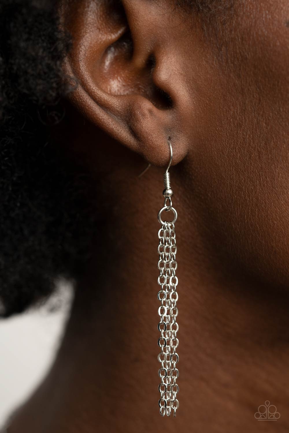 Paparazzi Lotus Retreat - Silver Necklace