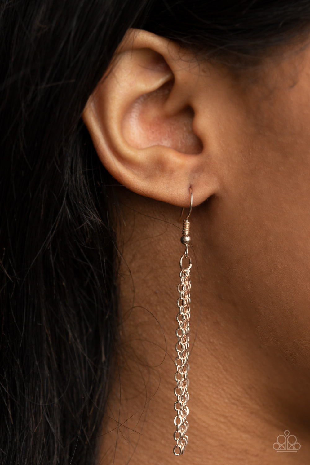 Paparazzi Lotus Retreat - Rose Gold Necklace