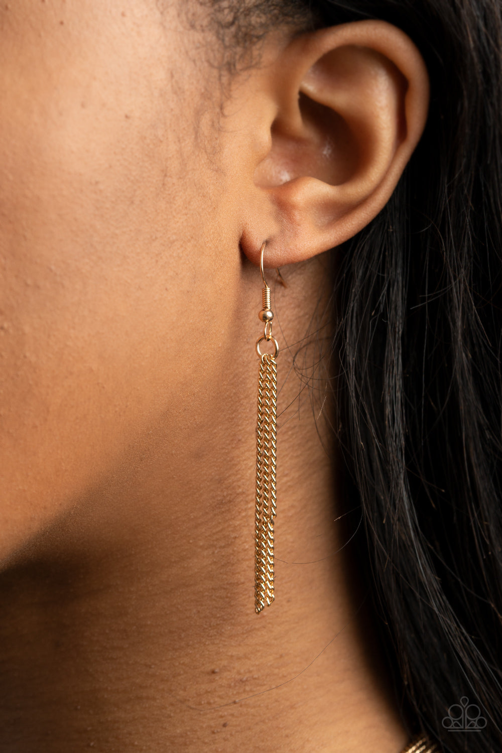 s Paparazzi Save Your TIERS - Gold Necklace