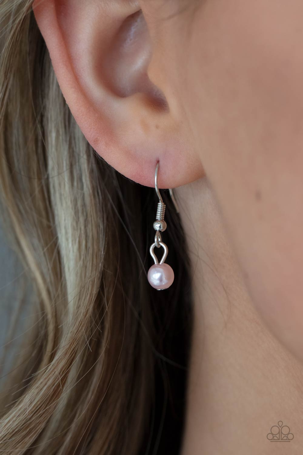 Let The Record GLOW - Pink Necklace