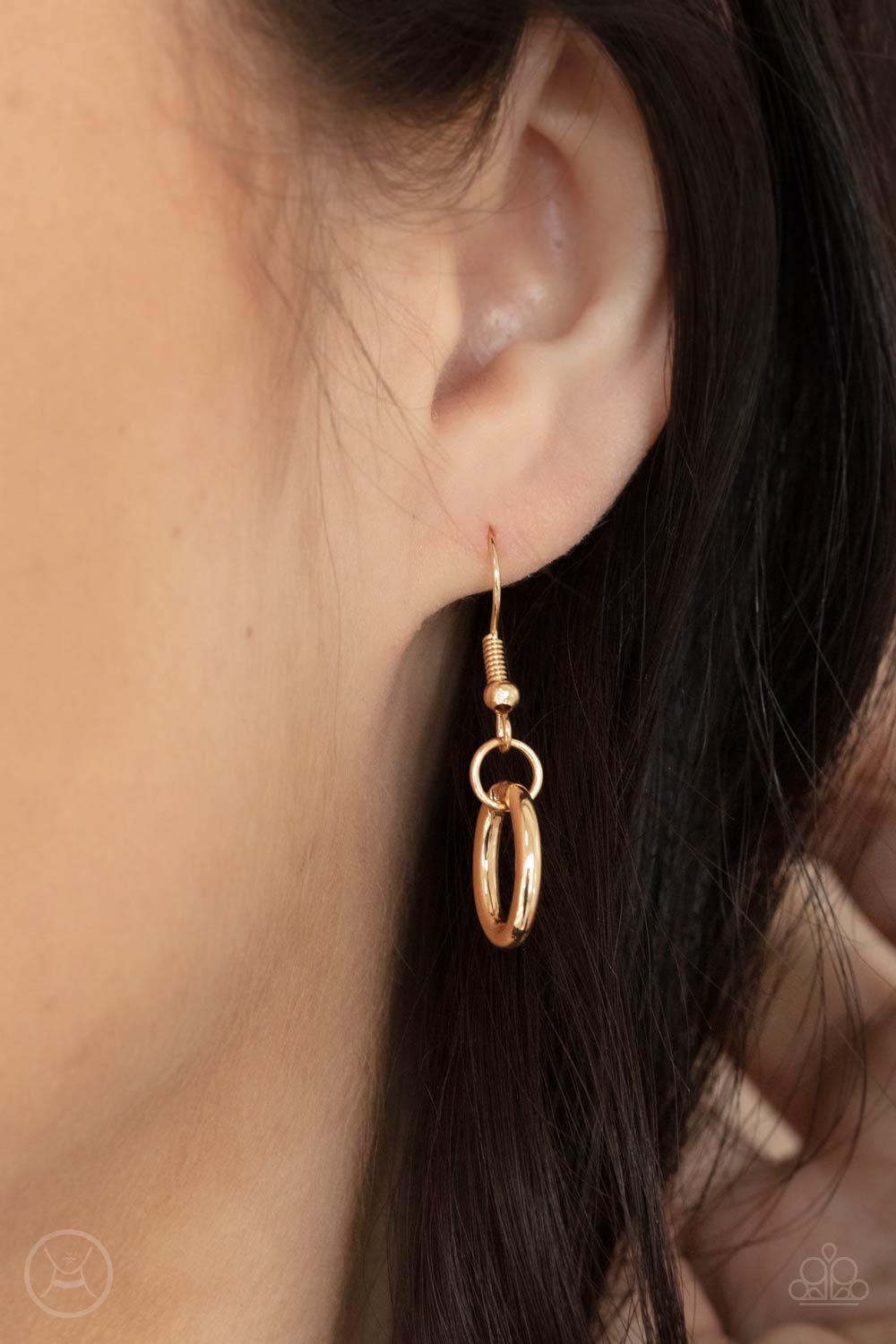 Paparazzi Craveable Couture - Gold Choker Necklace