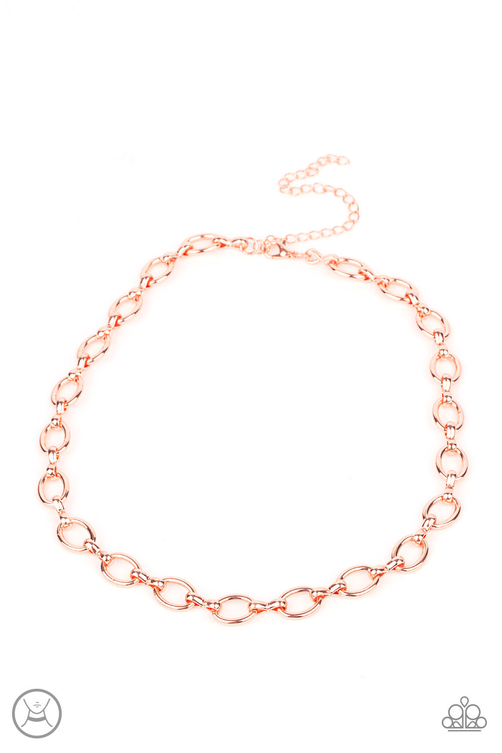 Paparazzi Craveable Couture - Copper Choker Necklace