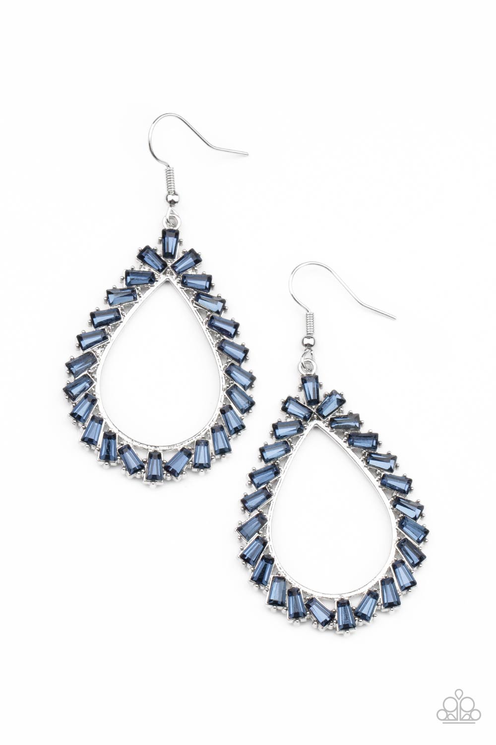 Paparazzi Stay Sharp - Blue Earrings