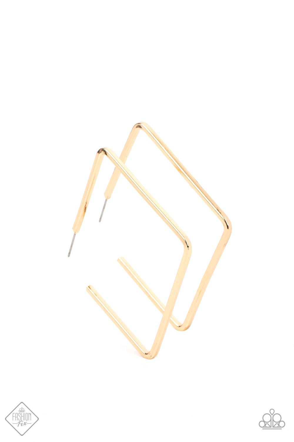 Paparazzi Material Girl Magic - Gold Hoop Earrings