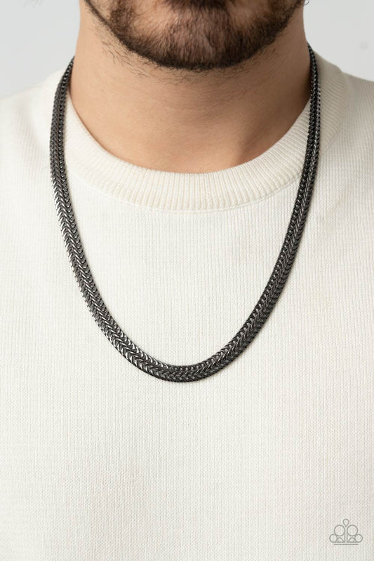 Extra Extraordinary - Black Urban Necklace