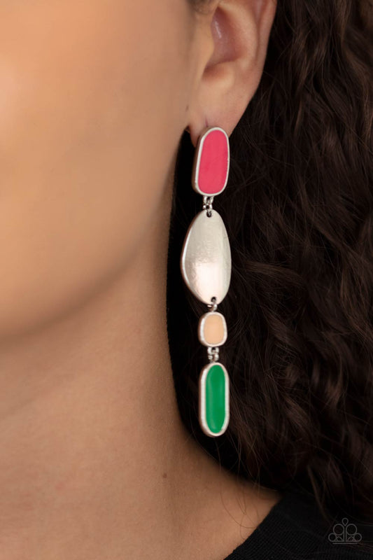 Deco By Design - Multi Post Earrings