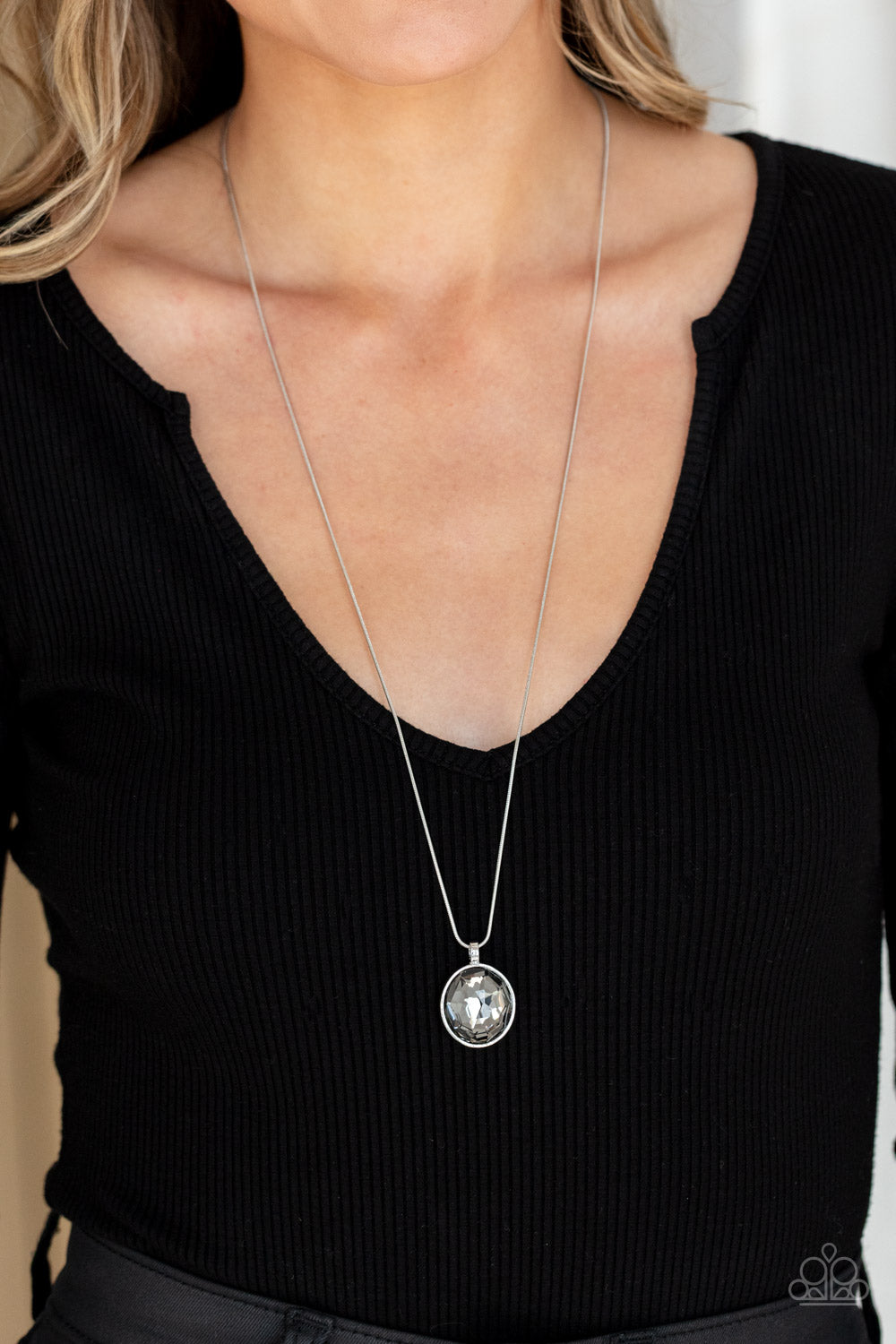 Paparazzi Instant Icon - Silver Necklace