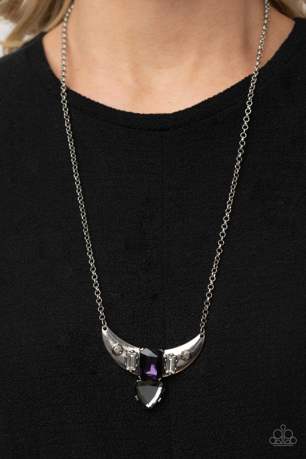 Paparazzi You the TALISMAN! - Purple Necklace
