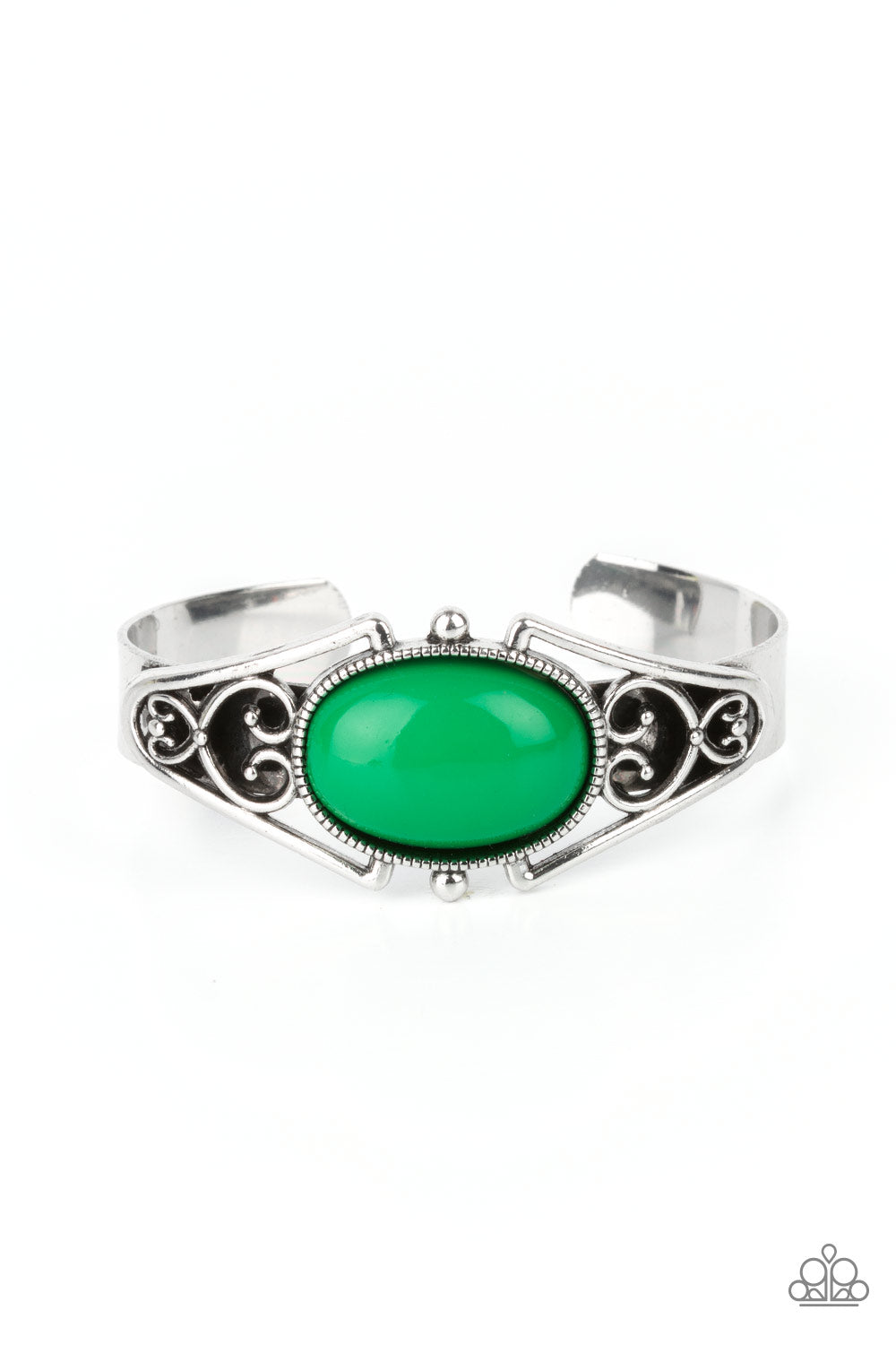 Paparazzi Springtime Trendsetter - Green Bracelet
