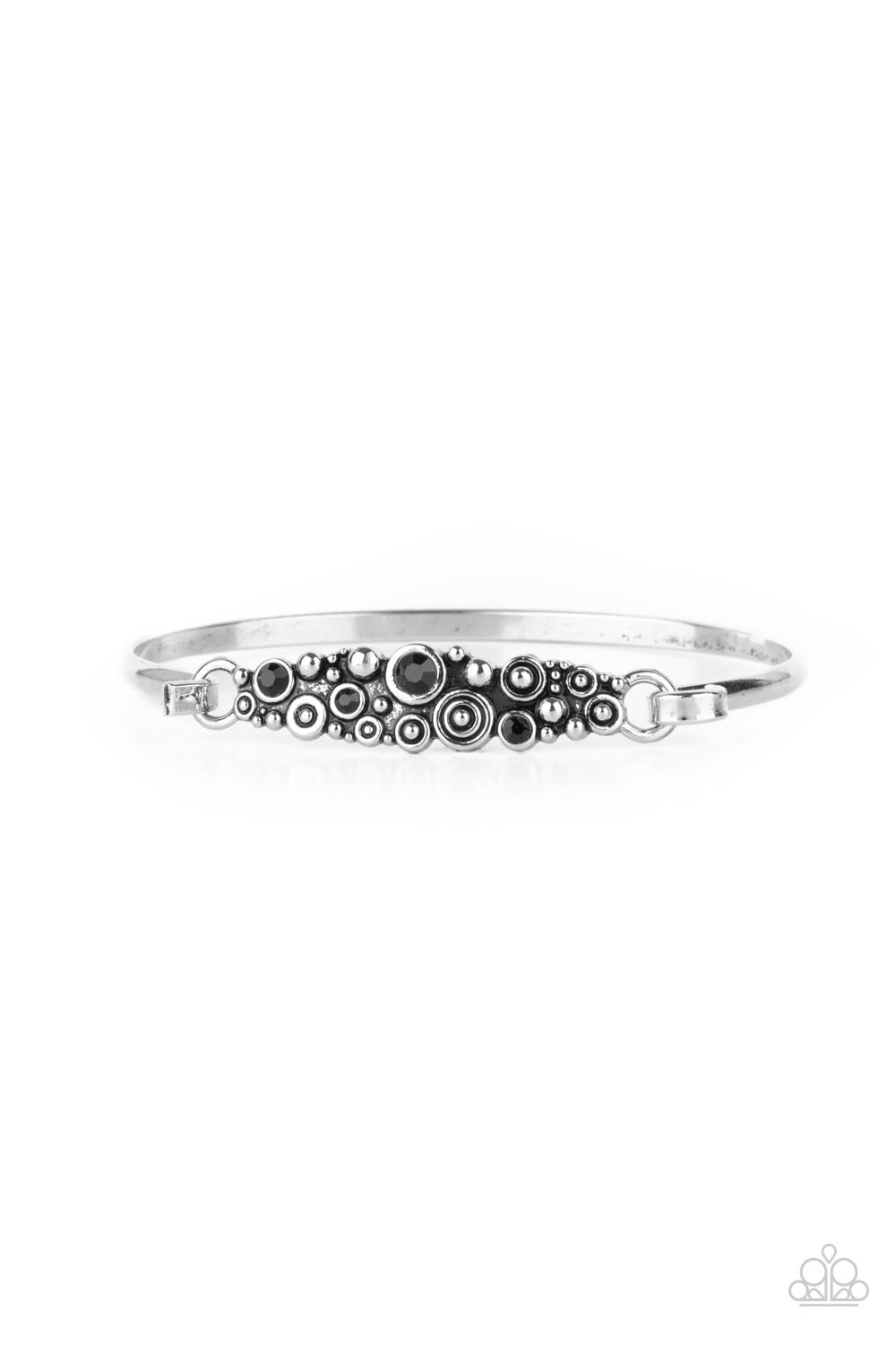 Paparazzi Bubbling Whimsy - Black Bracelet
