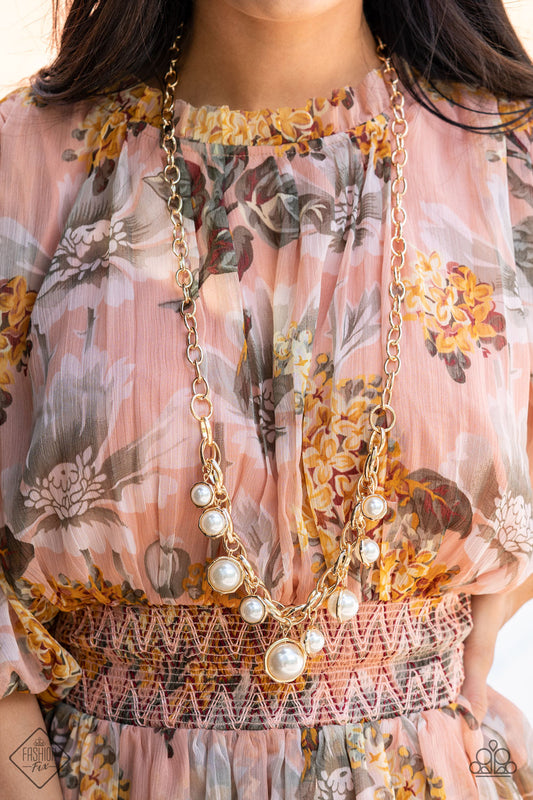 Paparazzi Revolving Refinement - Gold Necklace