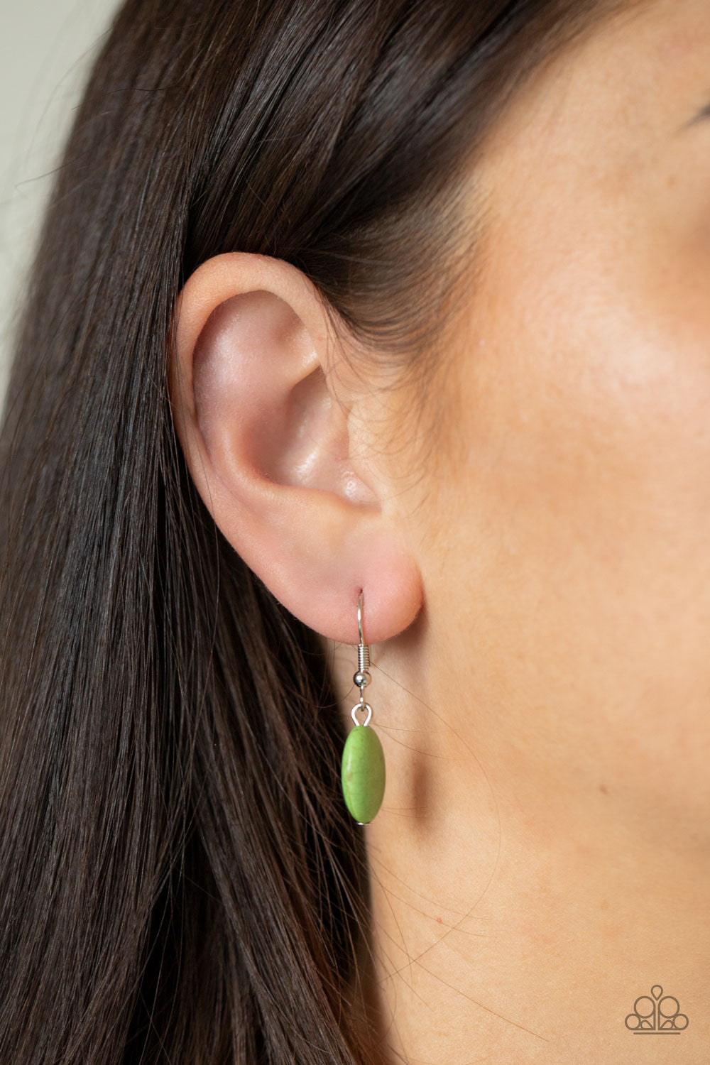 Paparazzi Meet Me At Sunset - Green Necklace