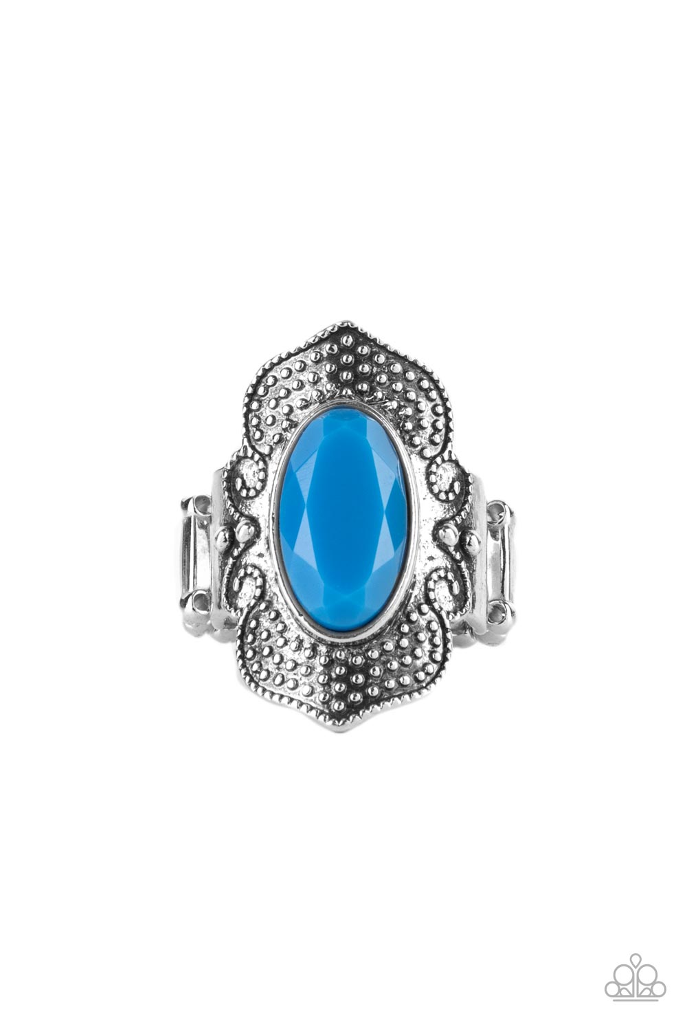 Paparazzi Taj Mahal Trendsetter - Blue Ring