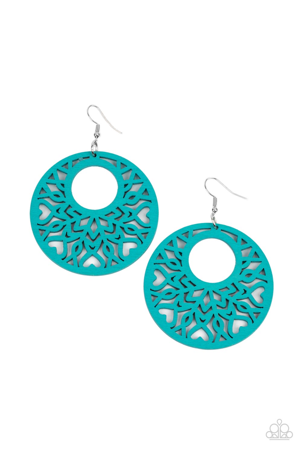 Paparazzi Tropical Reef - Blue Earrings