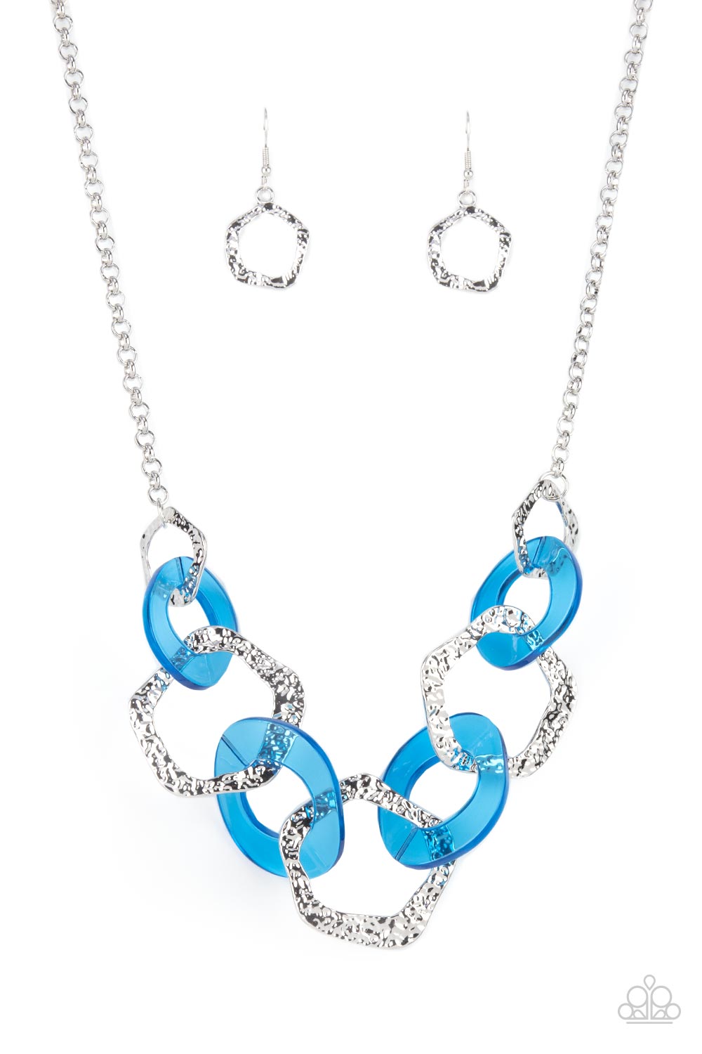 Paparazzi Urban Circus - Blue Necklace