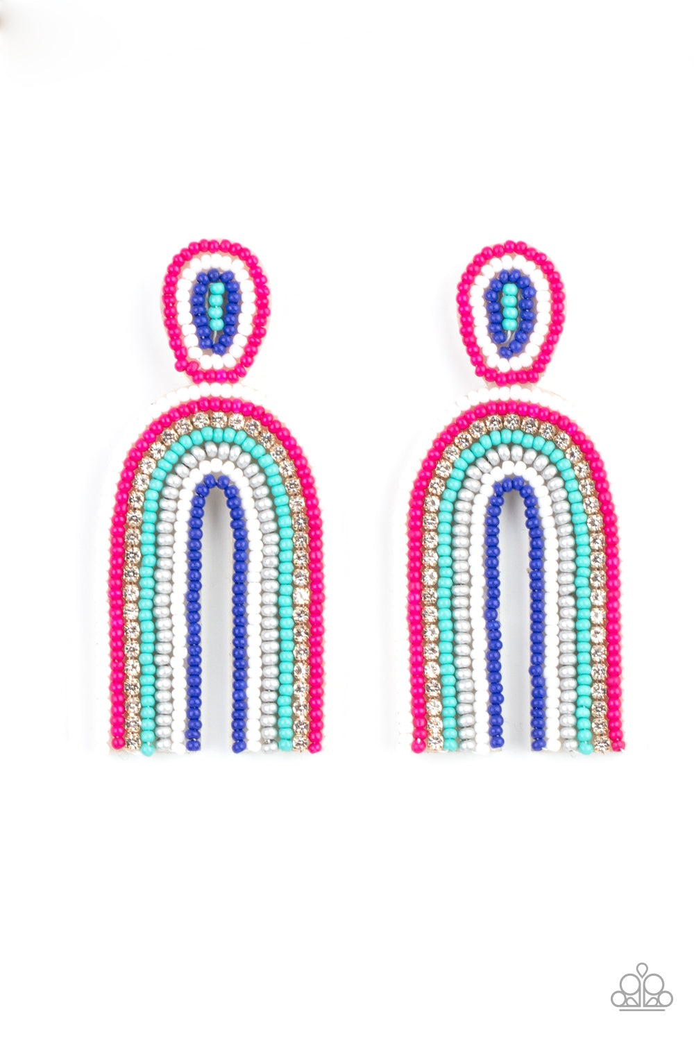 Rainbow Remedy - Multi Post Earrings