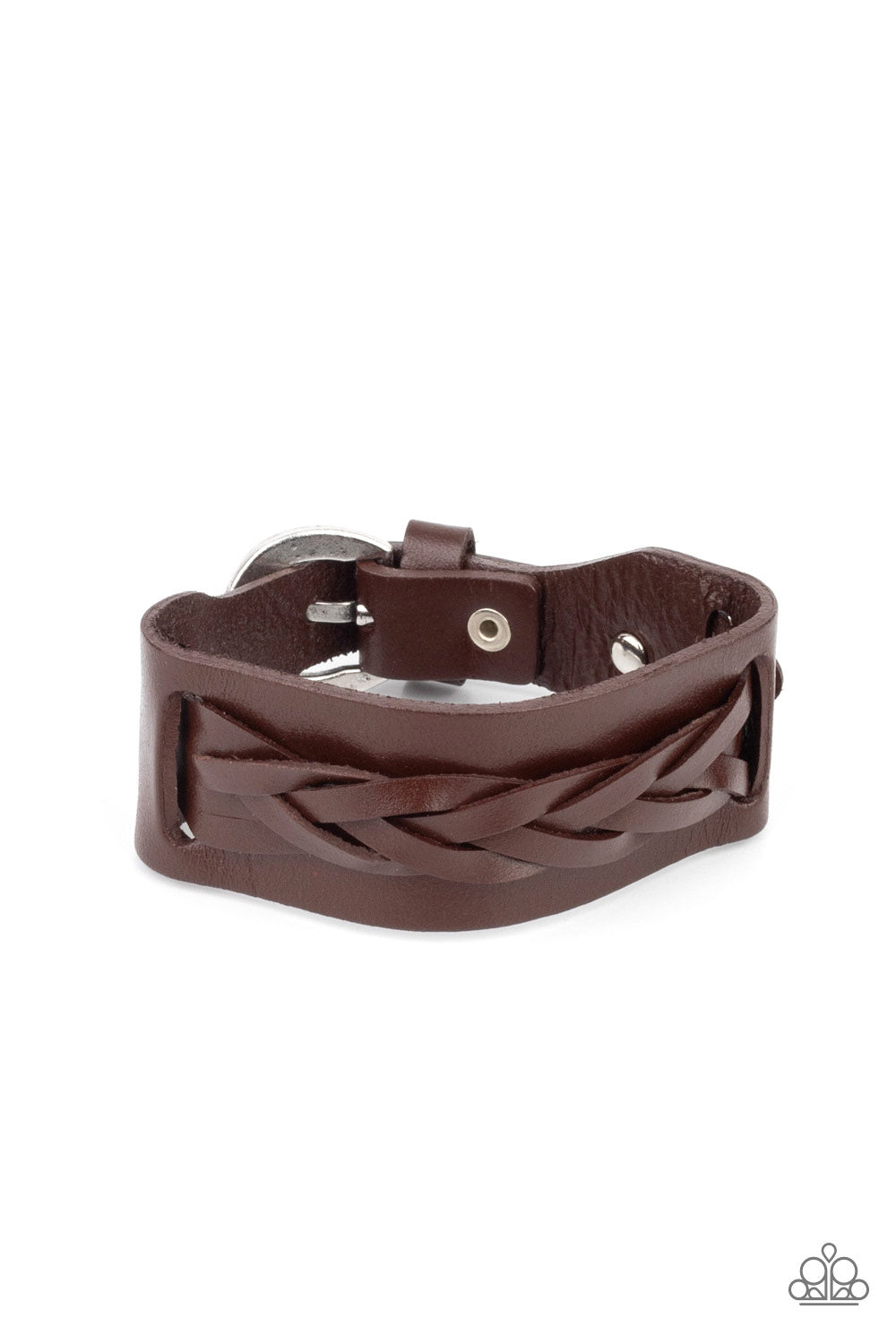 Paparazzi Practical Pioneer - Brown Urban Bracelet