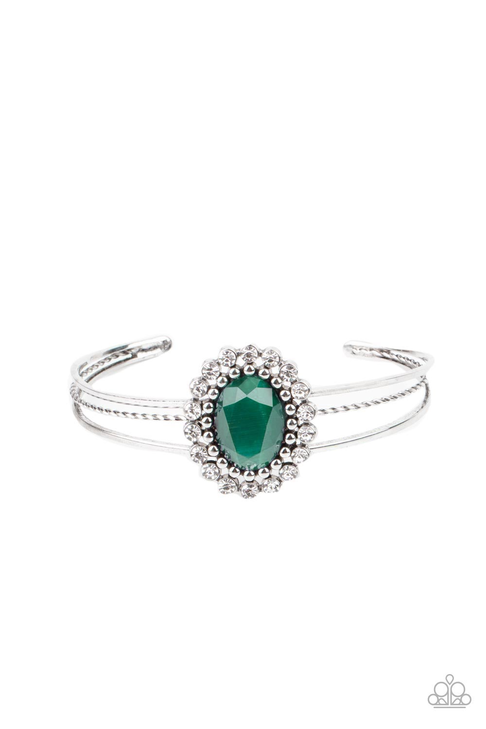 Prismatic Flower Patch - Green Bracelet