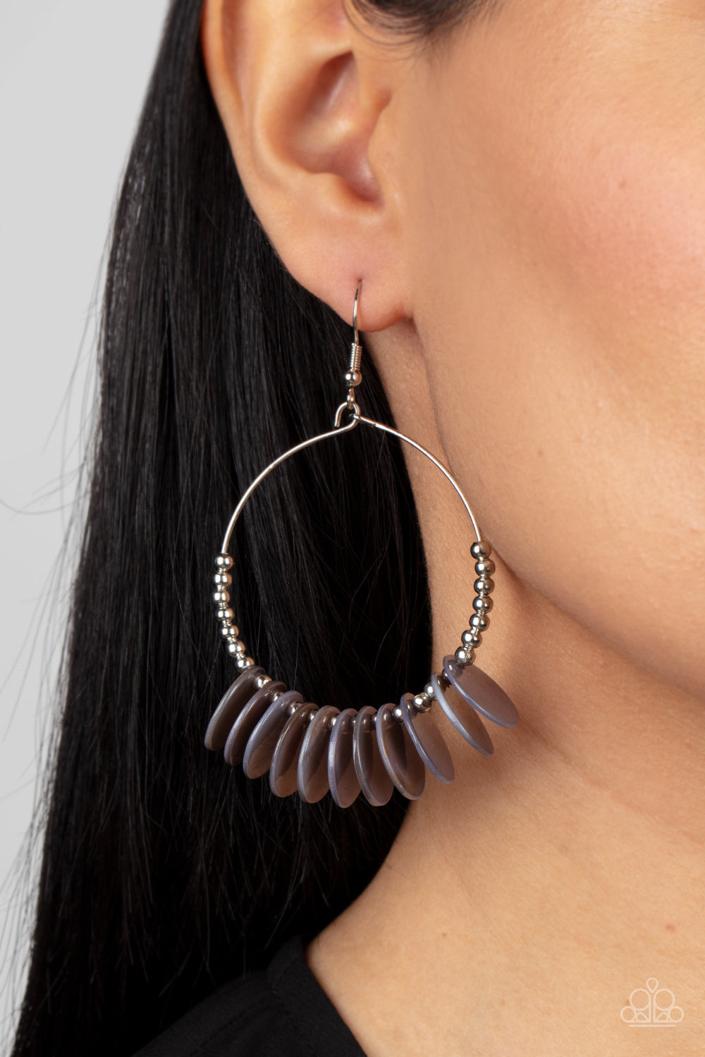 Caribbean Cocktail - Silver Earring